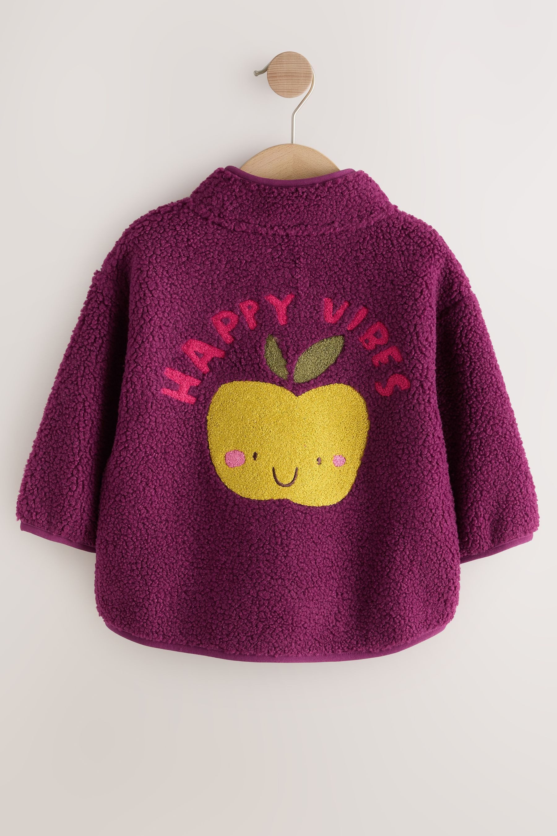 Next Fleecejacke Fleece mit durchgehendem Reißverschluss (1-St) – Bild 2 von 4