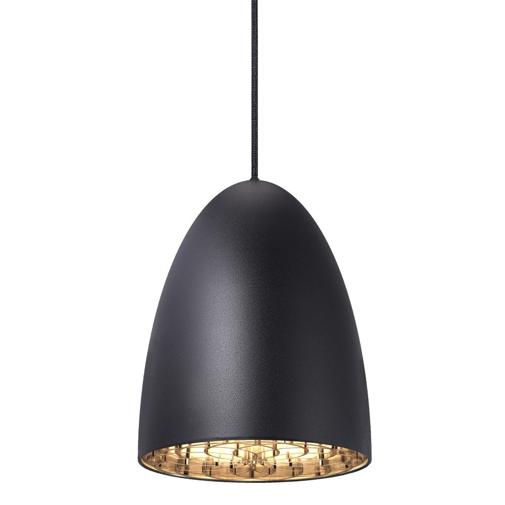 Nordlux Pendelleuchte Pendellampe Nexus 20 Hängeleuchte schwarz E27 77263003, ohne Leuchtmittel