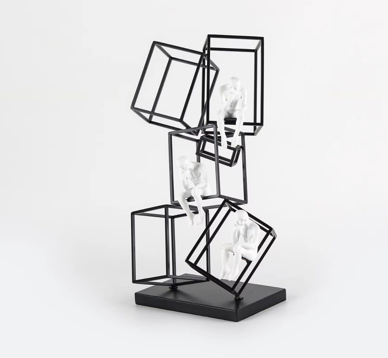Skulptur Moderne Abstrakte Figurenskulptur – Kreatives Design