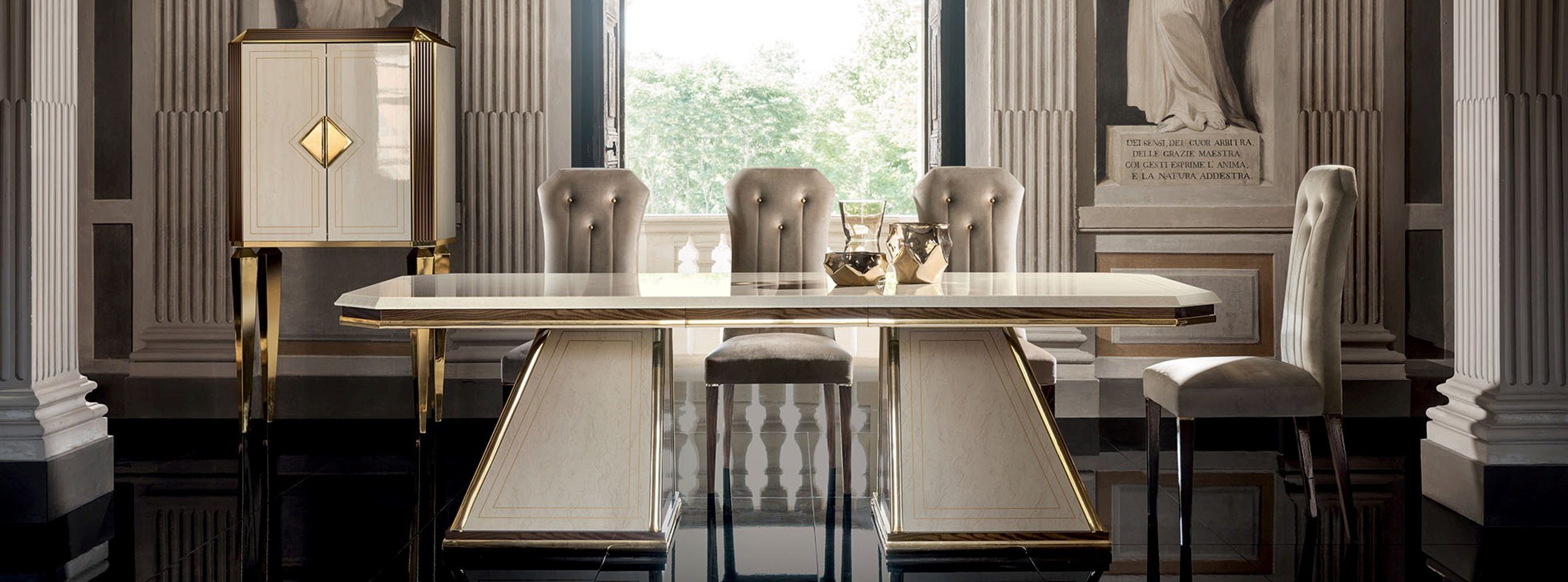 JVmoebel Esstisch Esstisch Tisch Designer Möbel Italienische Stil Einrichtung Esszimmer