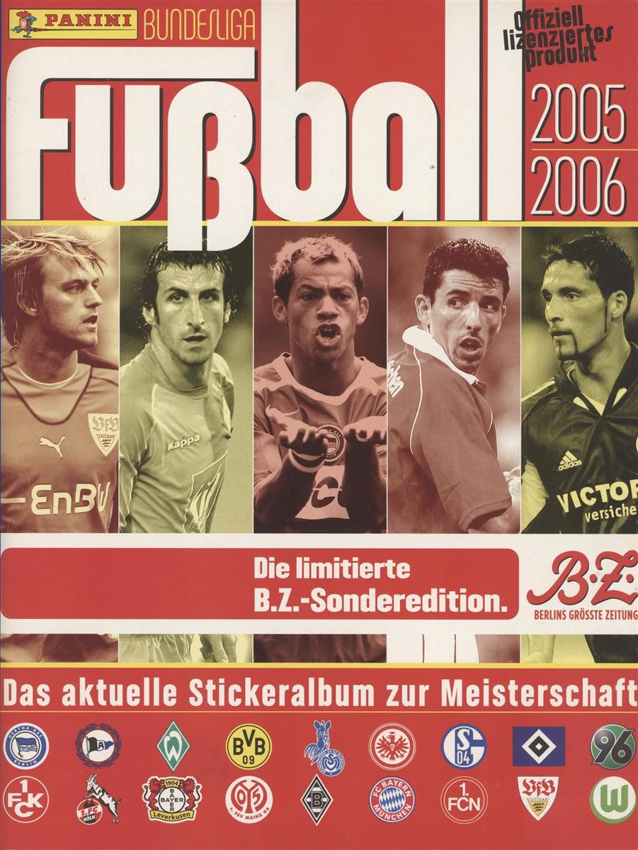 Panini Bücher-Adventskalender Panini Bundesliga 05/06 - Album