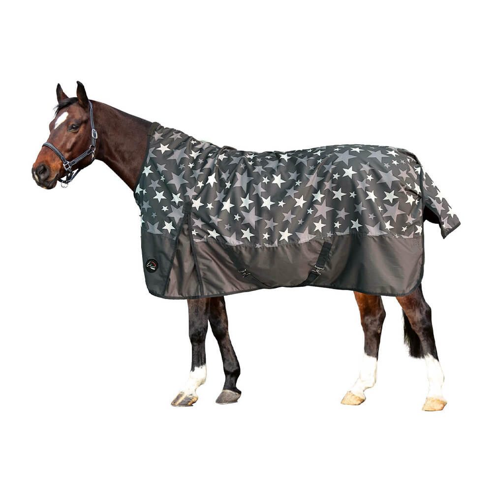 HKM Pferde-Thermodecke HKM Highneckdecke Pittsburgh Stars 600D 300g