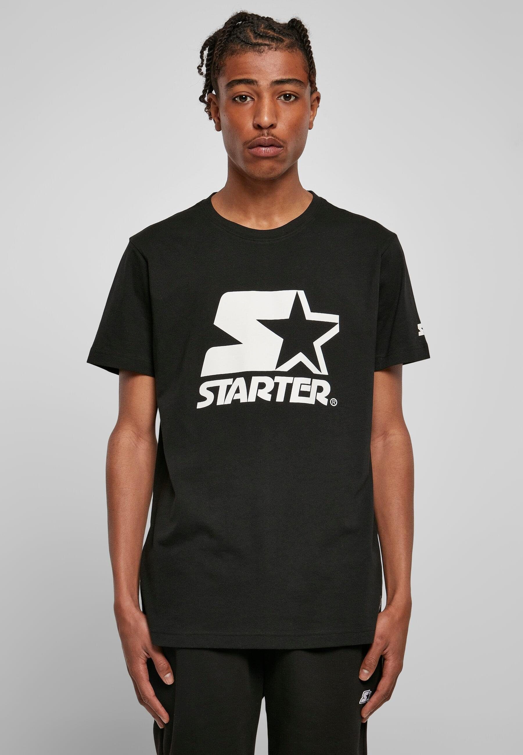 (1-tlg) Starter Logo black T-Shirt Herren Starter Tee