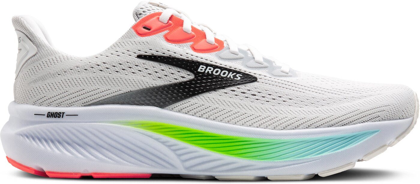 Brooks Ghost 17 ONYX WHITE / MOD GRAY / REFLEC Laufschuh günstig online kaufen