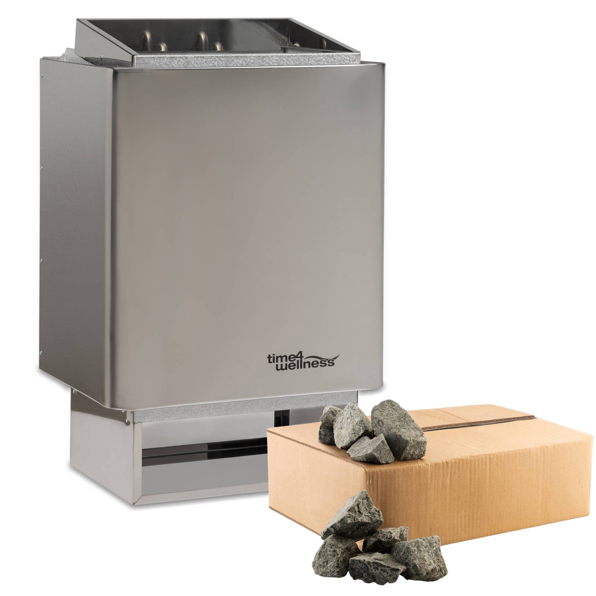 Sentiotec Saunaofen EOS Saunaofen 34A 6 kW CRS Edelstahl incl. Saunast, 6 kW