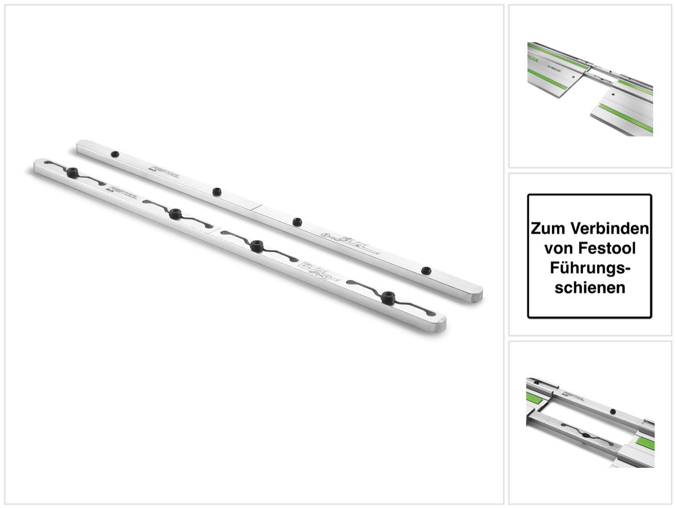 FESTOOL Sägestation FSV/2 Verbindungsstück (577039) zum Verbinden von Führungsschienen