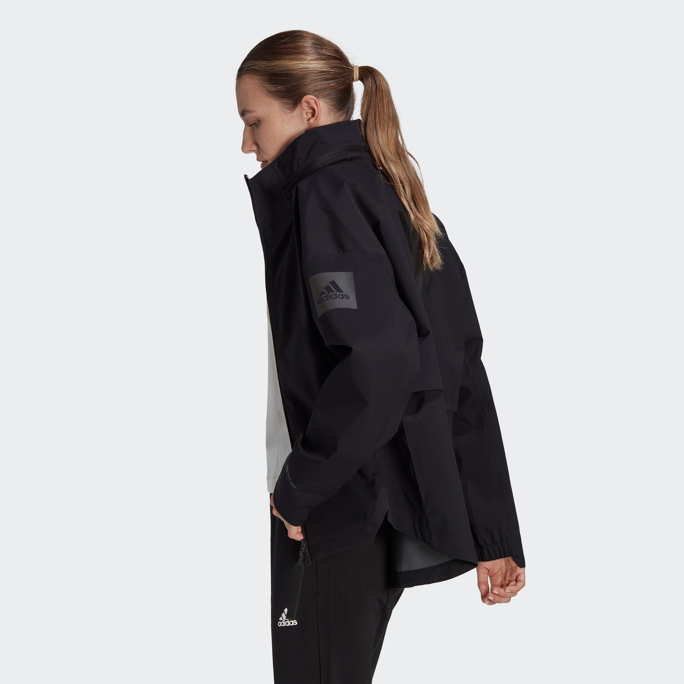 RAIN.RDY MYSHELTER Outdoorjacke Black Sportswear adidas REGENJACKE