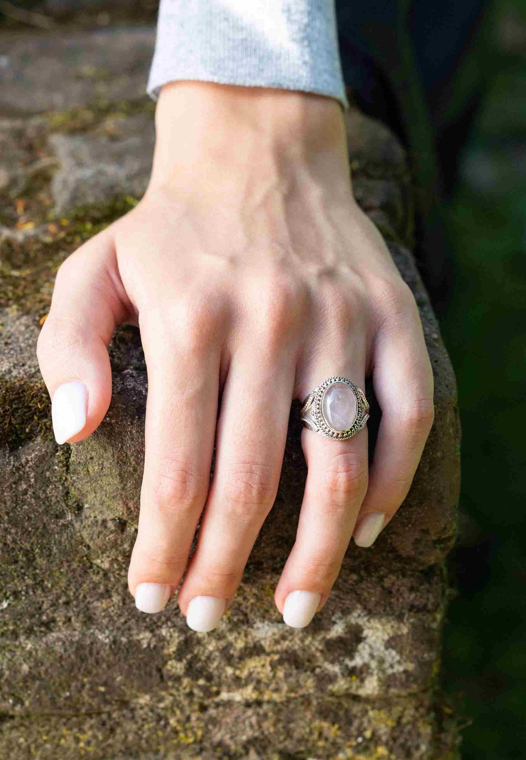 mantraroma Silberring MEKANU aus 925 Silber günstig online kaufen