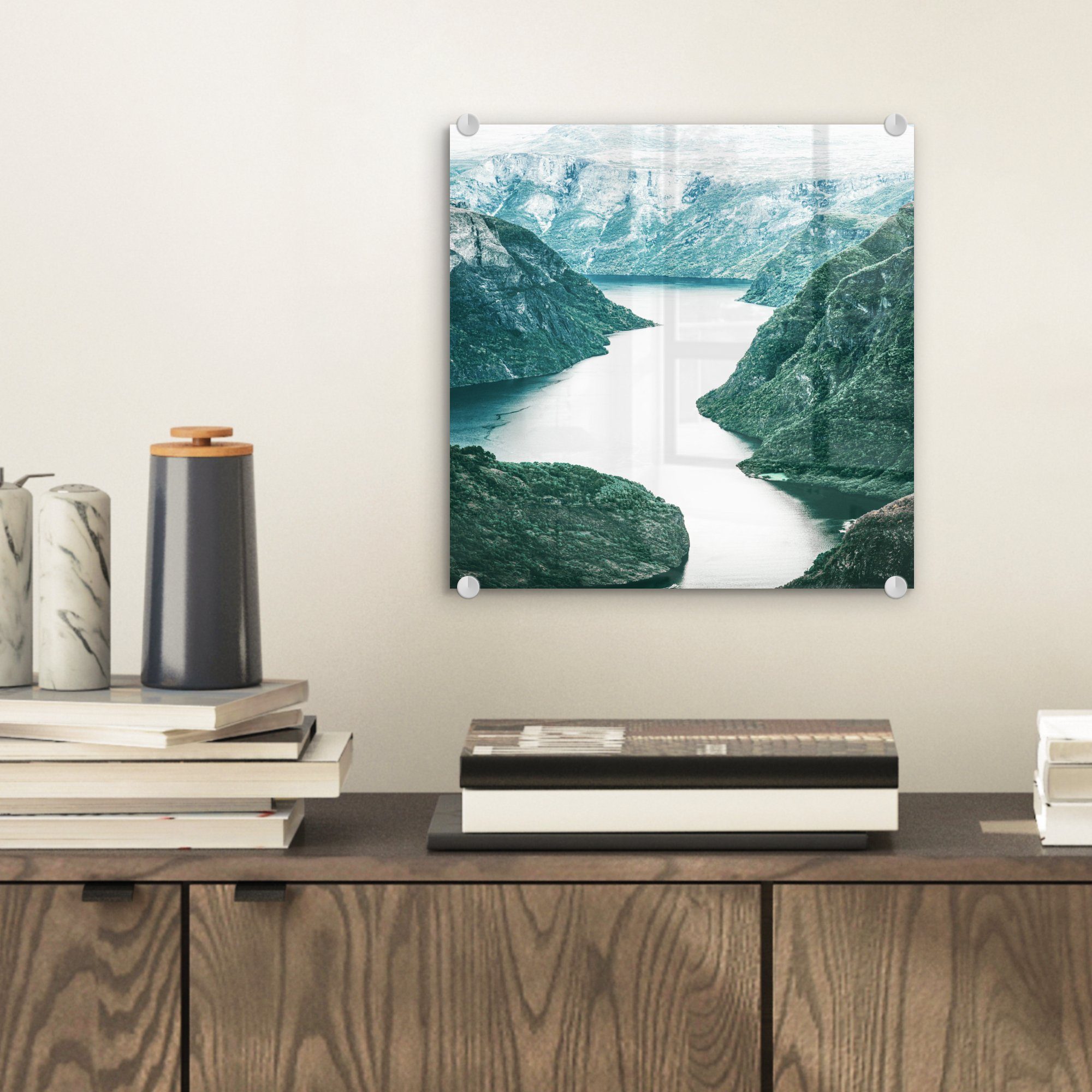 MuchoWow Acrylglasbild Natur - Berge - günstig online kaufen