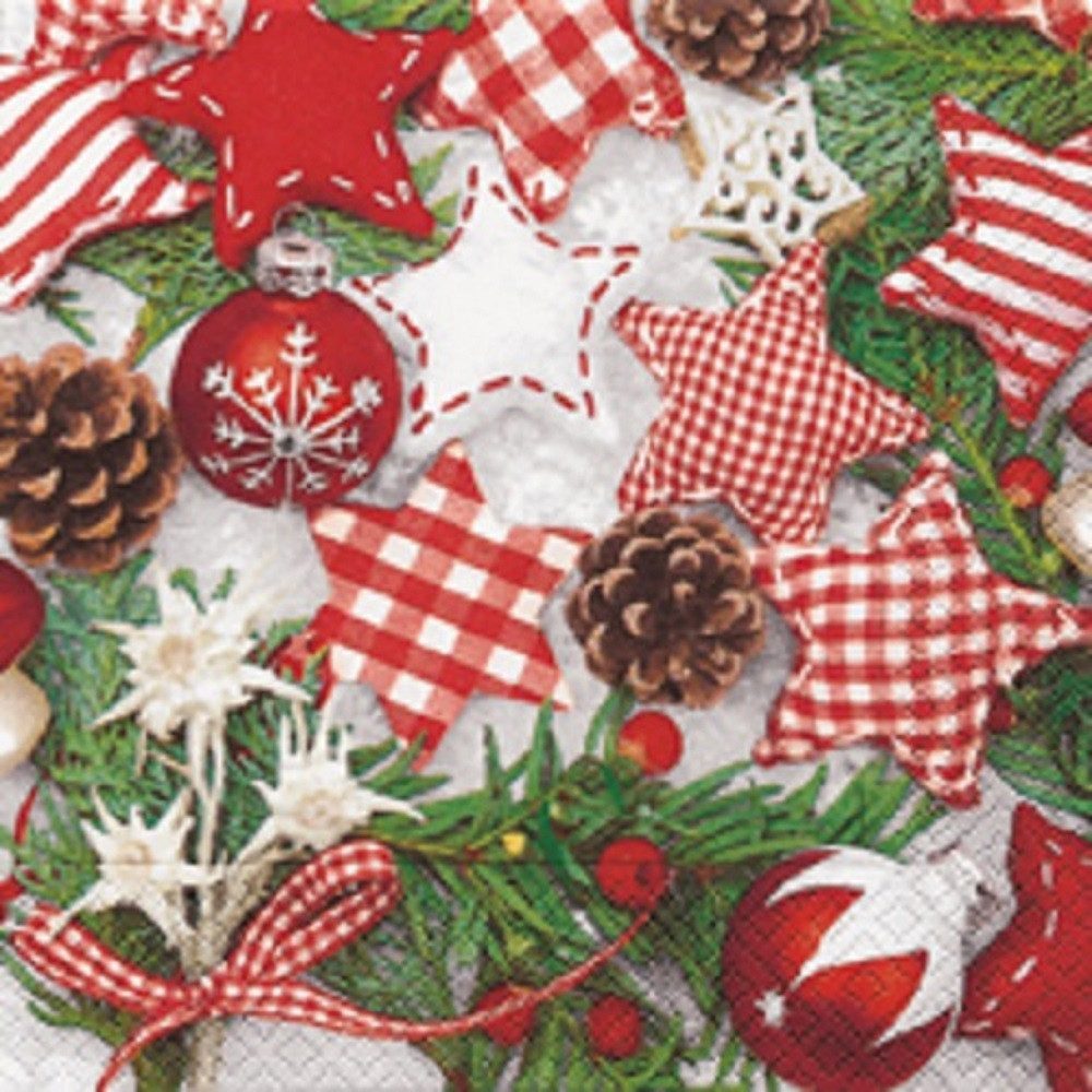 Paper+Design Papierserviette 20 LUNCH SERVIETTEN 33x33cm. CHRISTMAS SCENERY