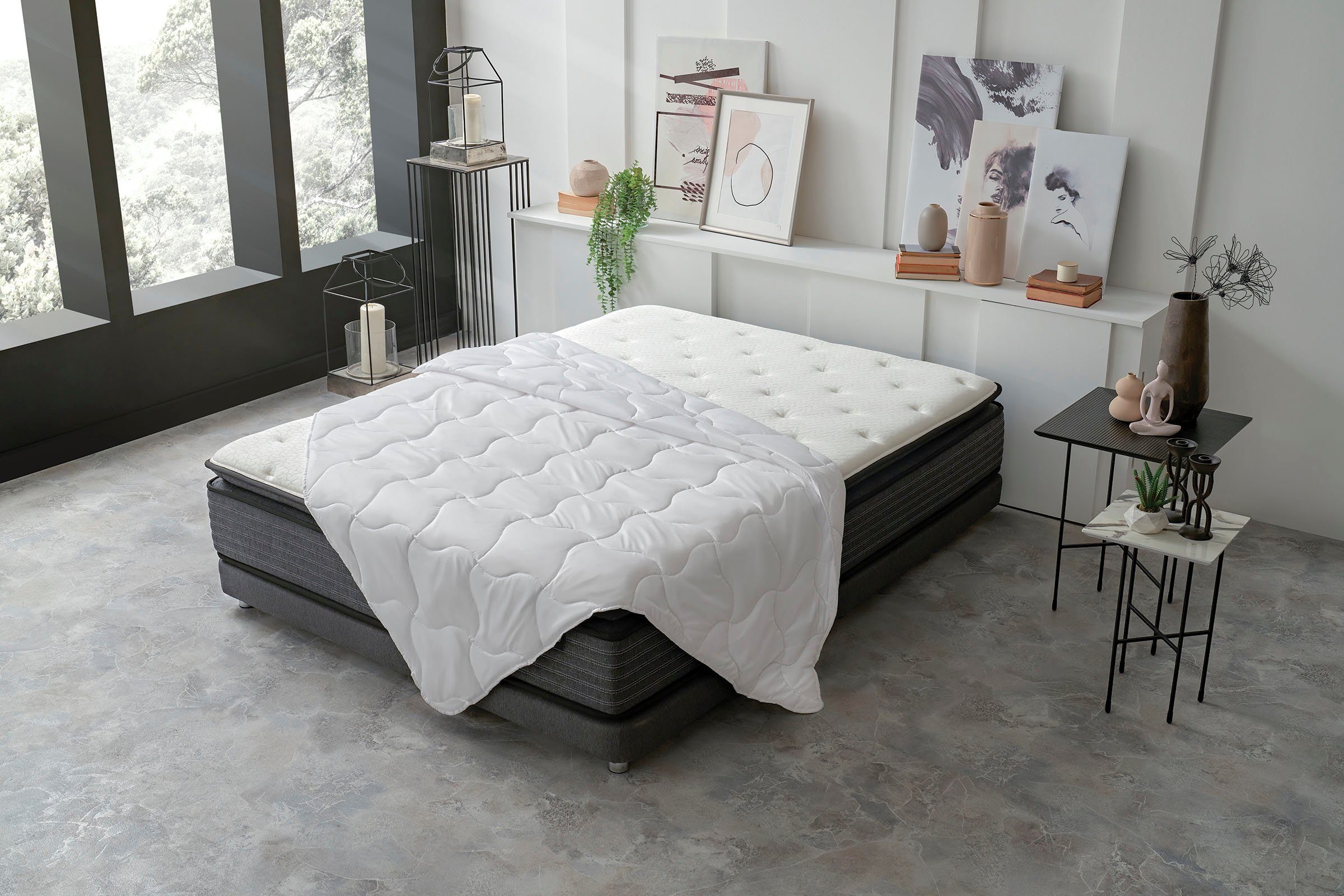 Yatas Bedding Microfaserbettdecke Handy, Bettdecke 135x200, 200x200 cm & weiteren Größen, Sommer, Herbst, allergiker geeignet (Hausstauballergiker)