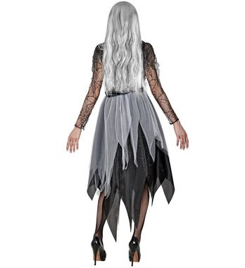 Widmann S.r.l. Hexen-Kostüm Halloween Kostüm 'Ghostly Spirit' für Damen, Geis