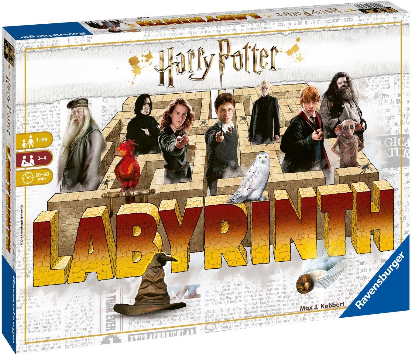 Ravensburger Spiel Harry Potter Labyrinth, Made in Europe