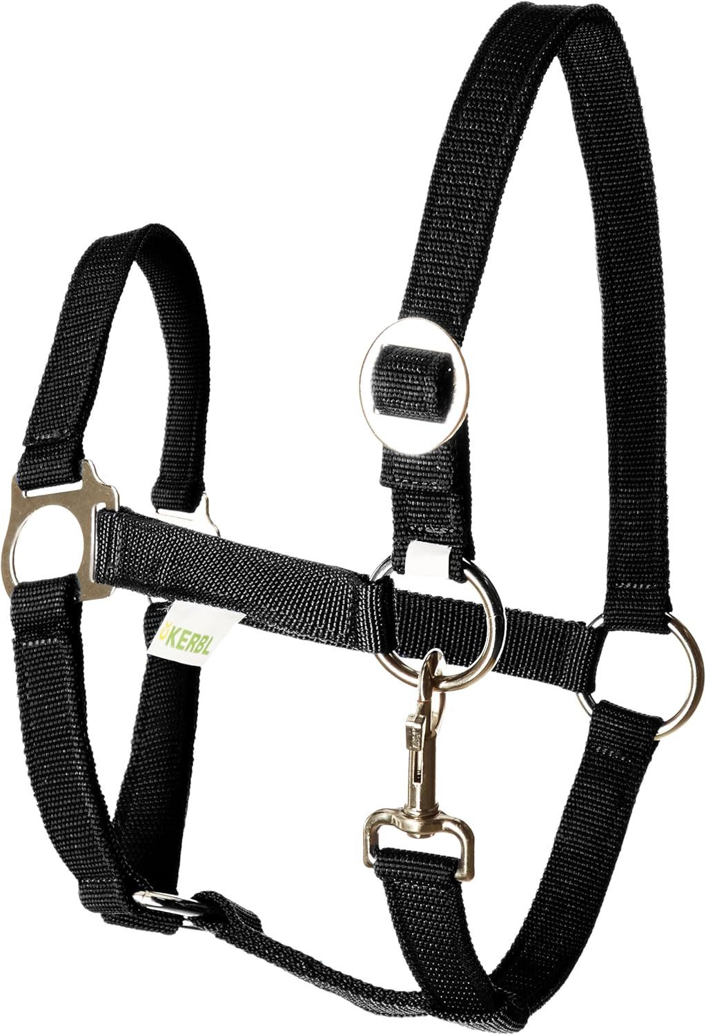 Kerbl Halfter Nylonhalfter Classic, Schwarz, 4 XFull