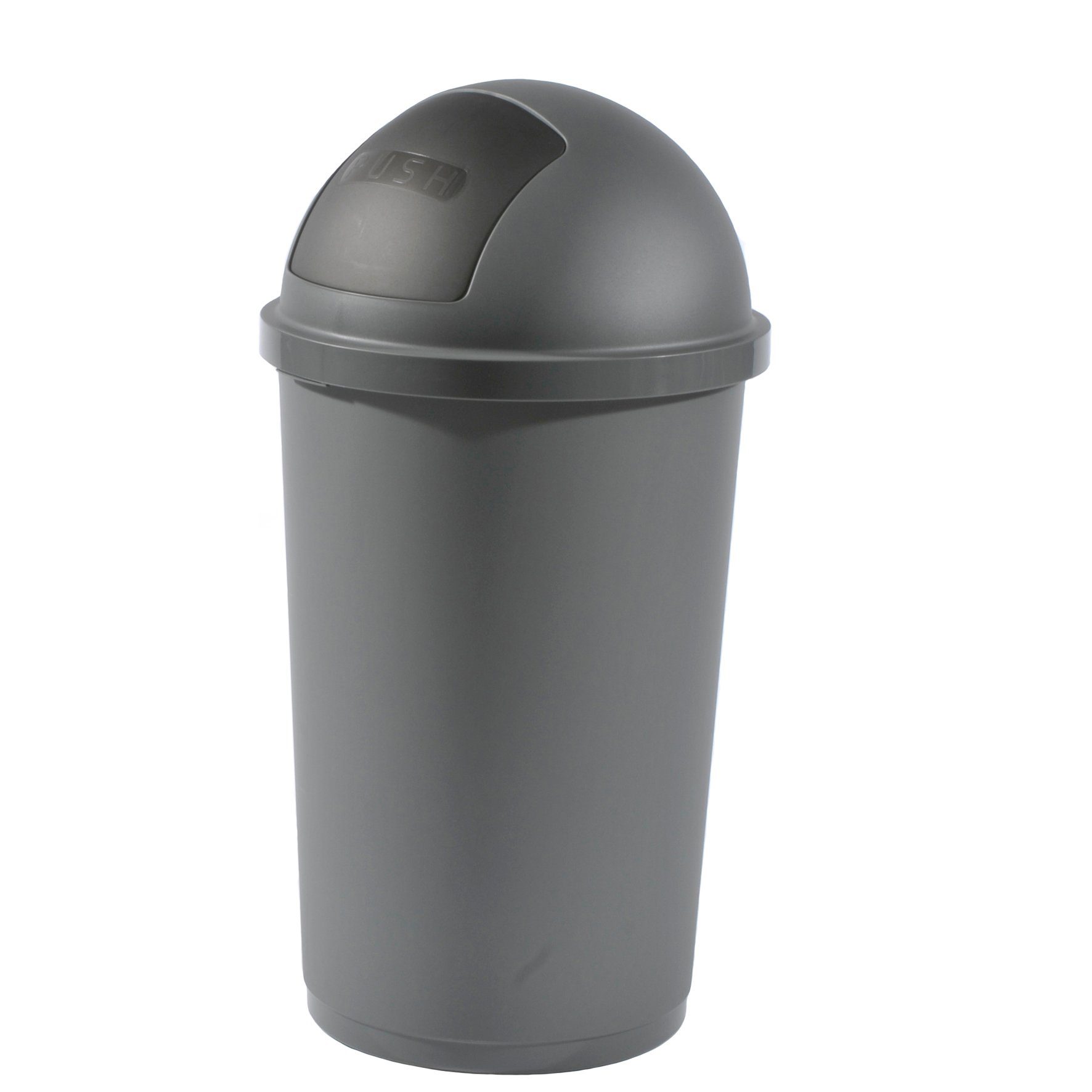Gies Mülleimer 60L anthrazit-grau 75 cm hoch Abfalleime