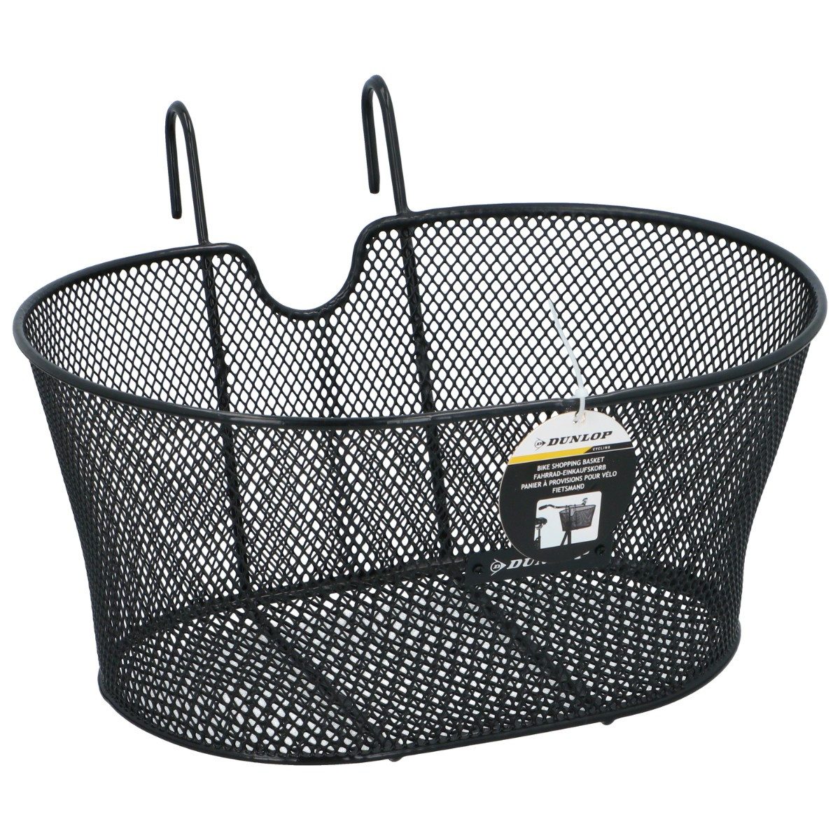 Dunlop Fahrradkorb Dunlop Korb 12L Schwarz