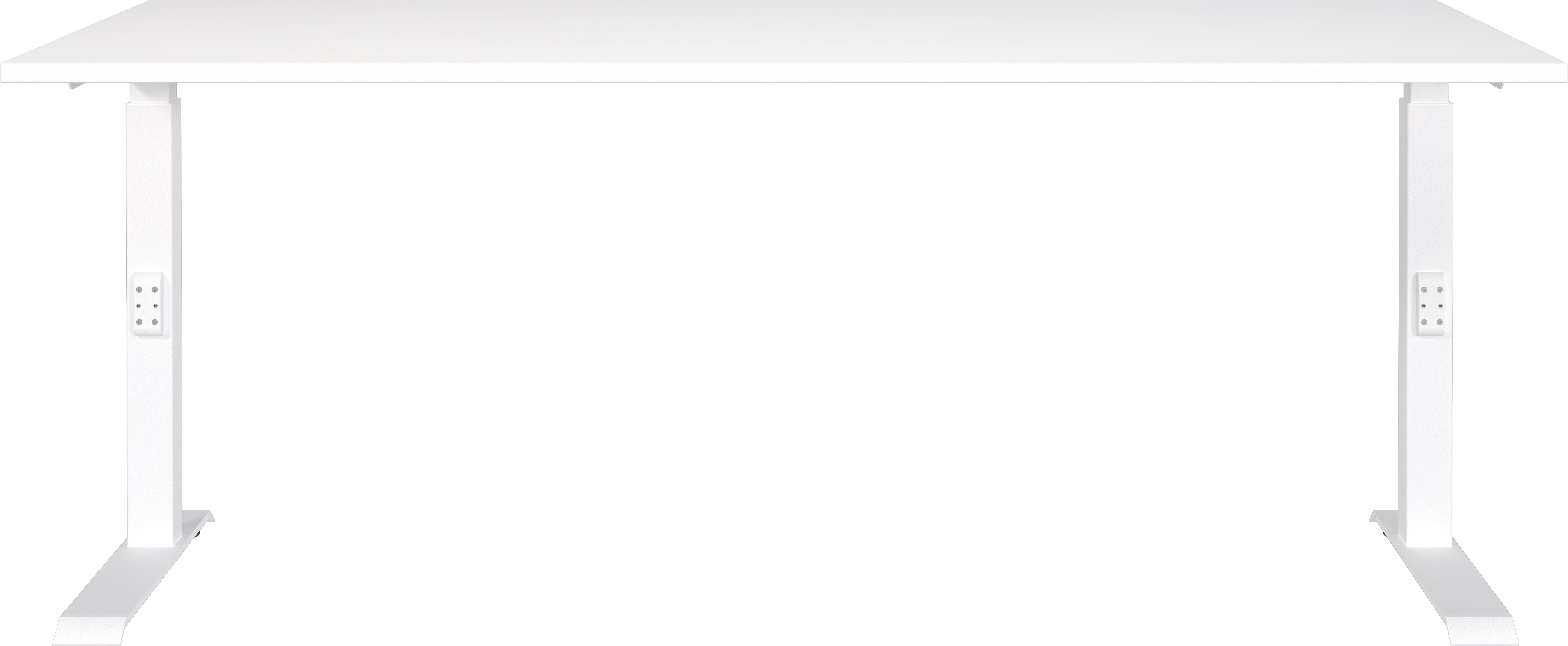 GERMANIA Schreibtisch Mailand, mechanisch höhenverstellbar, in Breitenvaria günstig online kaufen