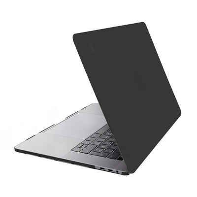 Artwizz Laptop-Hülle Artwizz Rubber Clip - Notebook Schutzclip mit Soft-Touch-Beschichtung für MacBook Pro 15 (2016-2019), Schwarz