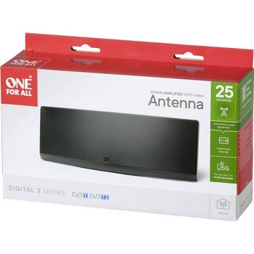One for All DVB-T Curved EX Antenne 5G Flachantenne