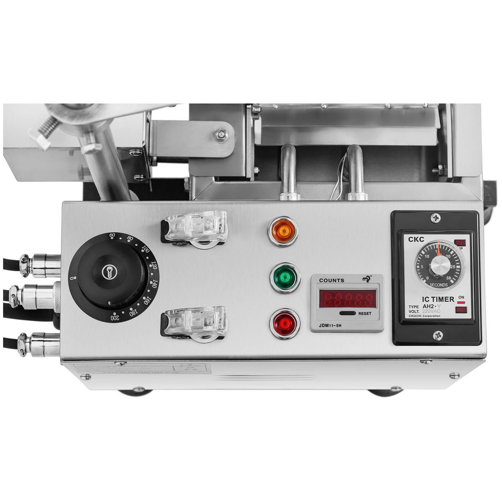 Royal Catering Donut-Maker 10 L Donut Maschine 450 Donuts/h Donutmaschine Profi Vollautomatisch, 3000 W