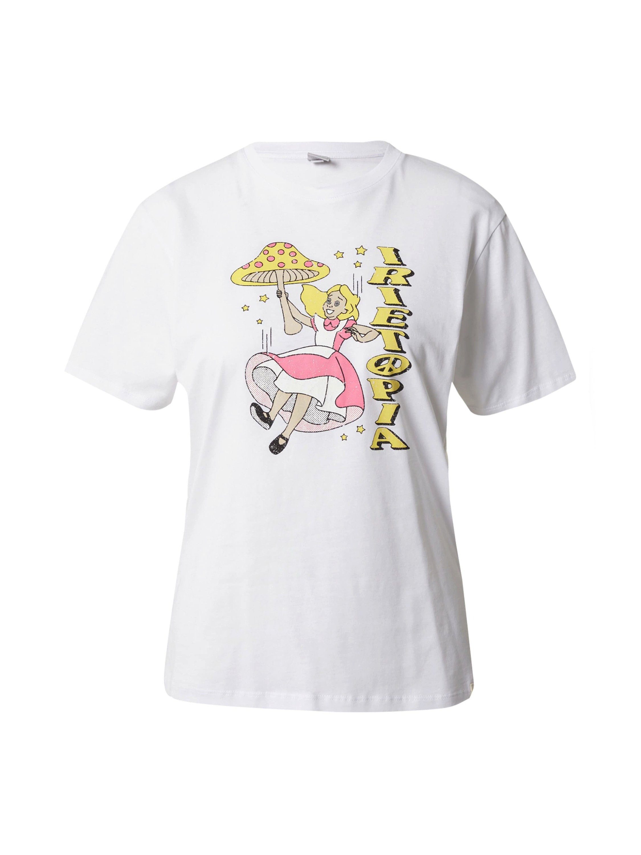 (1-tlg) Plain/ohne iriedaily Alicetopia T-Shirt Details