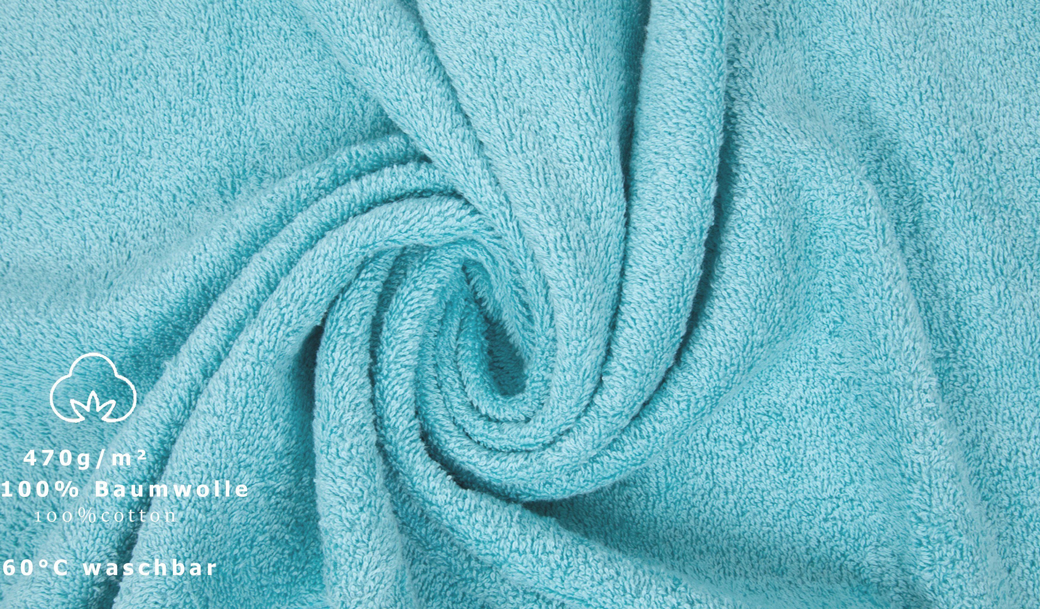 PREMIUM ocean 100% Betz Handtücher Baumwolle, Duschtücher, 2 (4-tlg) und 2 Set Handtuch 4-tlg.