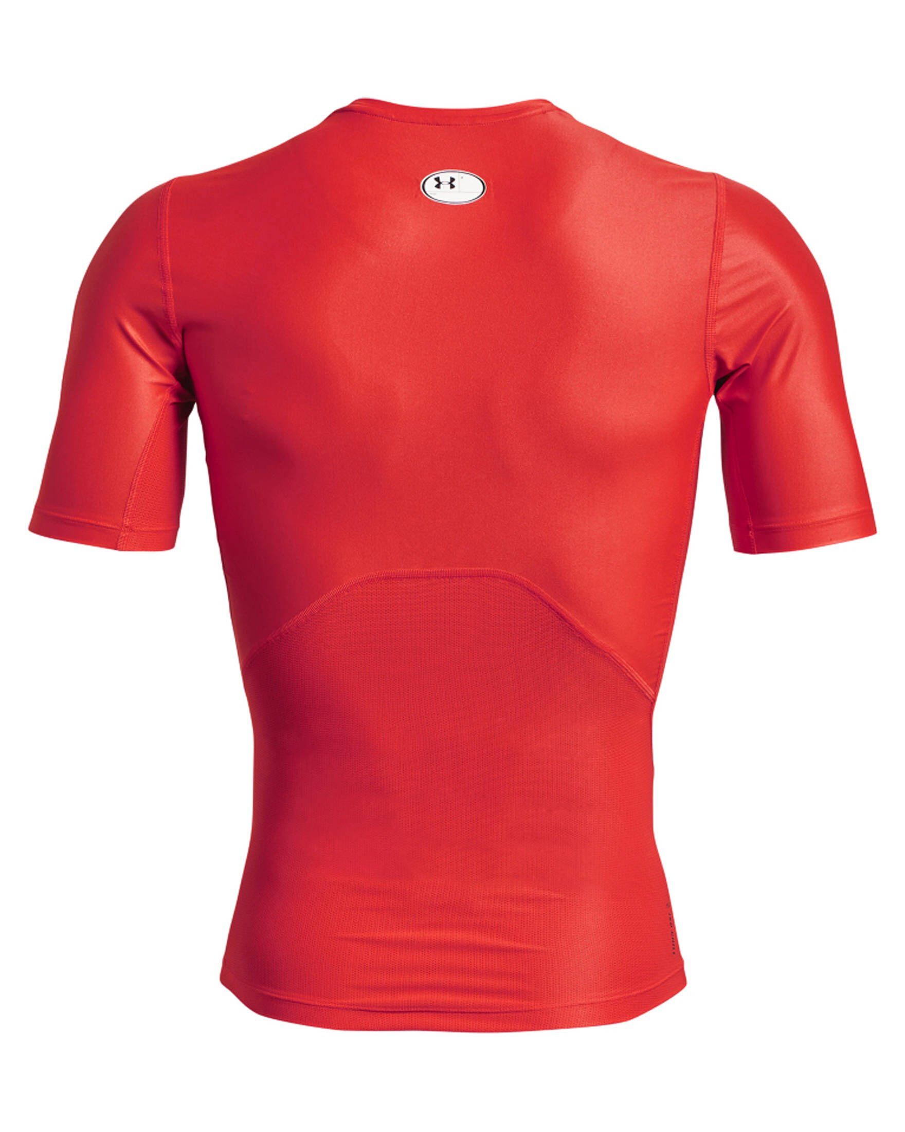 Herren Armour® rot Under (500) Trainingsshirt Kompressionsshirt ISO-CHILL (1-tlg) UA
