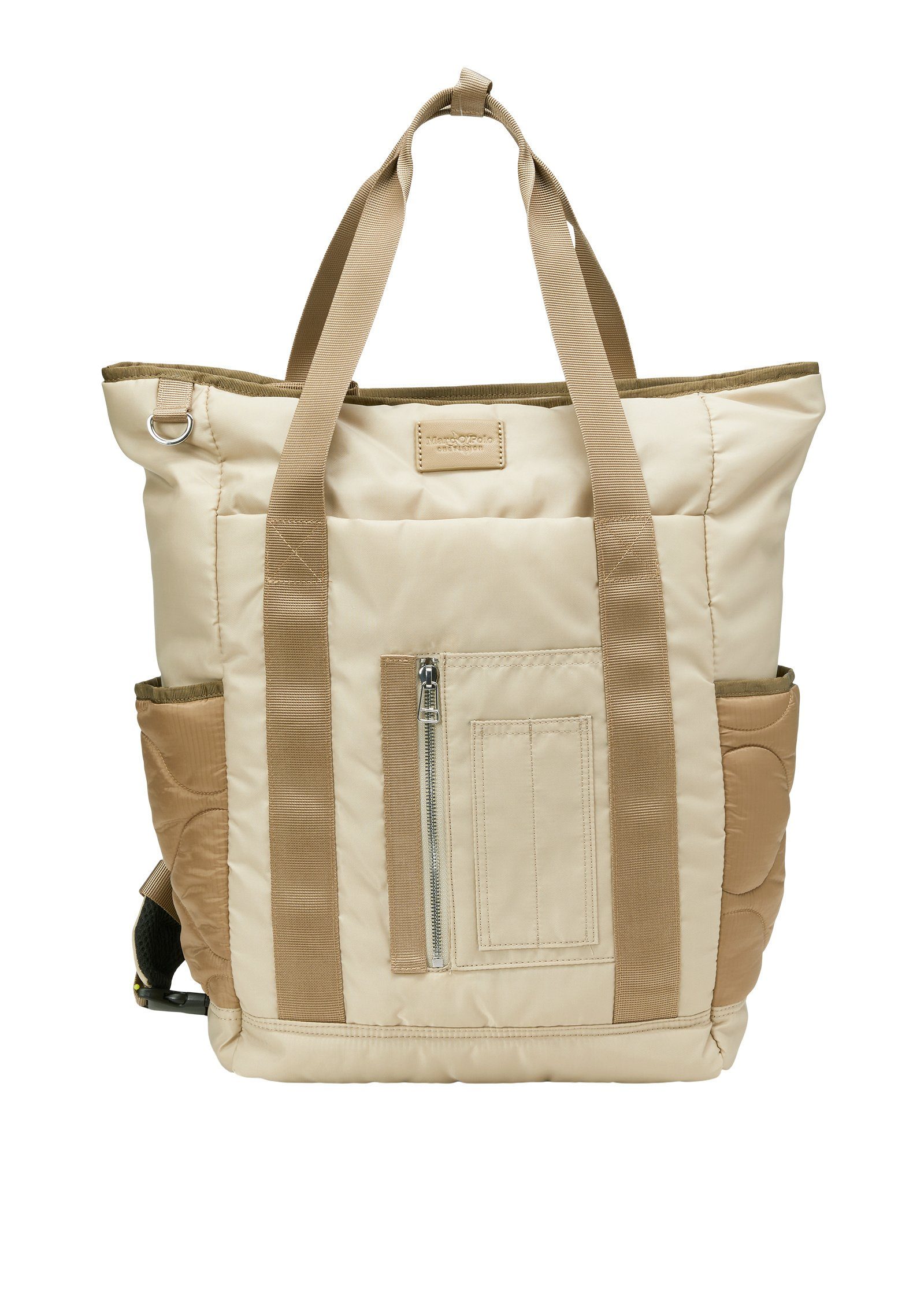 Marc O'Polo Rucksack mit Laptopfach beige