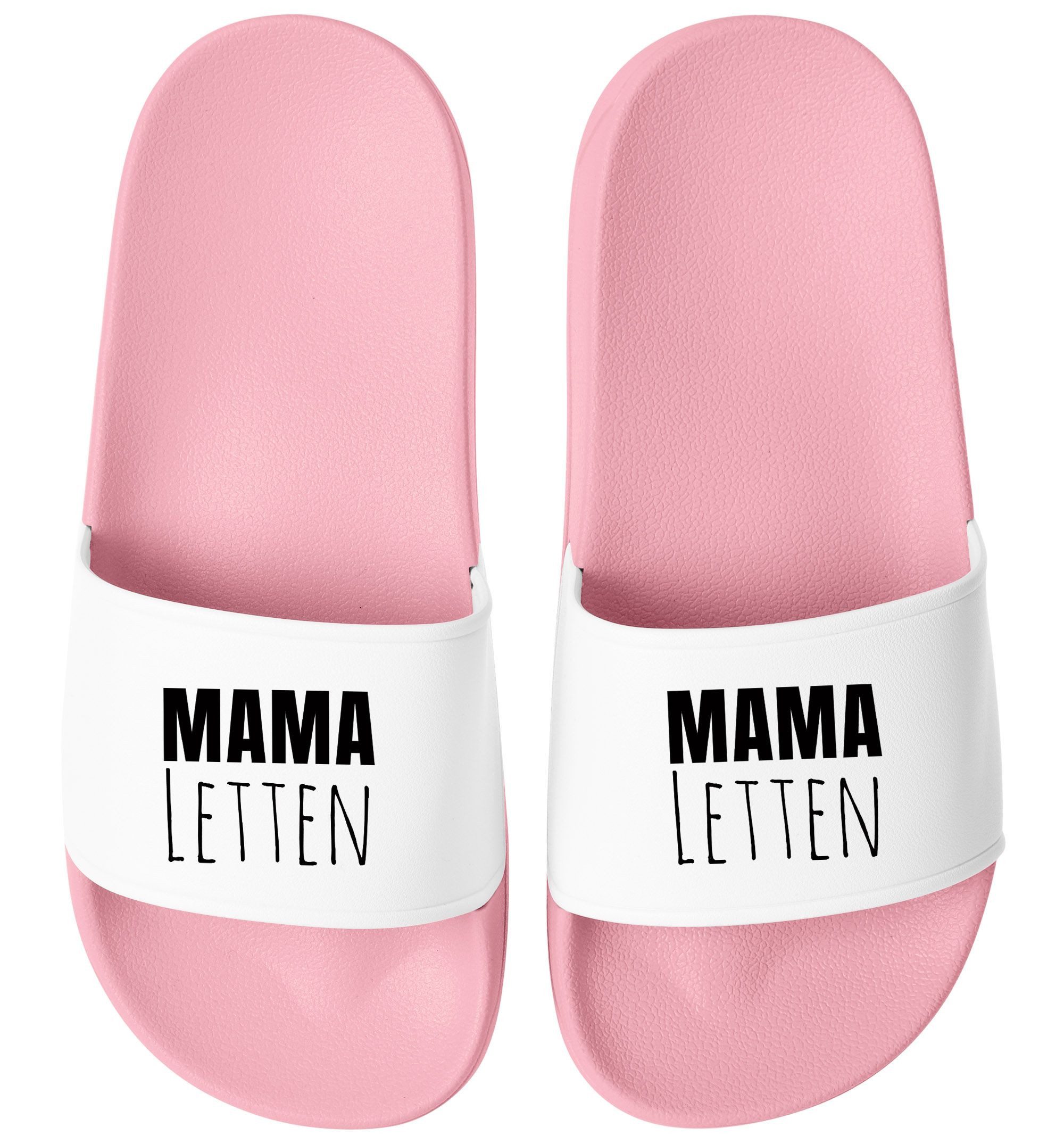 Mama 2 rosa-weiß