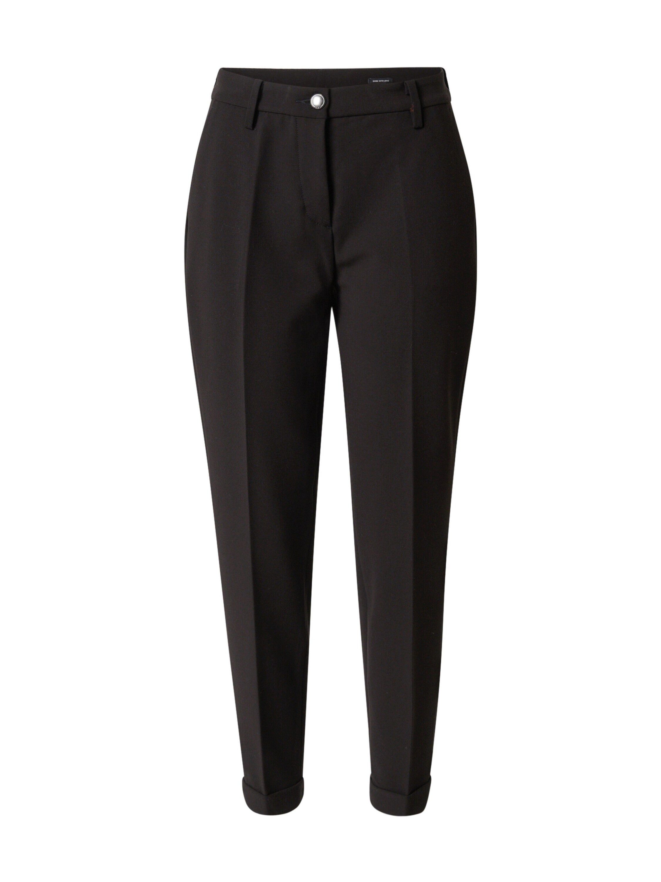 MAC Chinohose (1-tlg) Falten