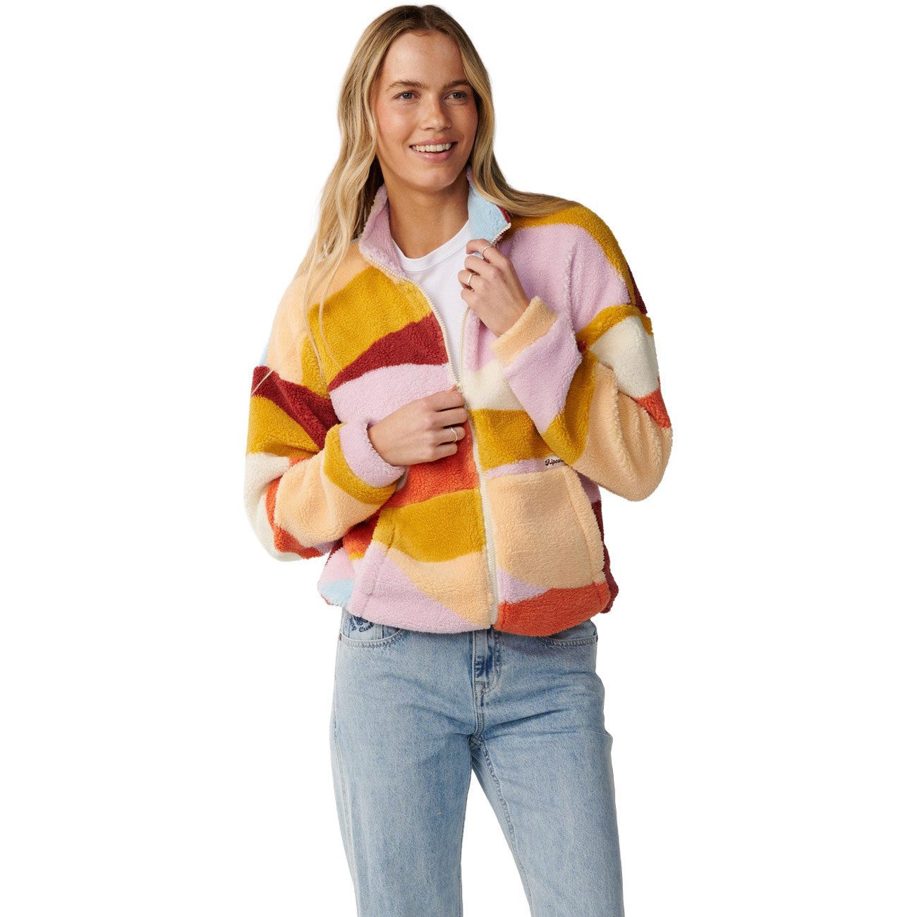 Rip Curl Fleecejacke Retro Swell Standard Full Zip Polar Retro Swell Standard Full Zip Polar