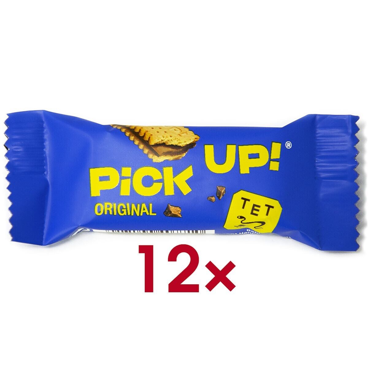 PICK UP! Kekse PiCK UP! minis Choco, 12er Pack Mini-Doppelkeks-Riege