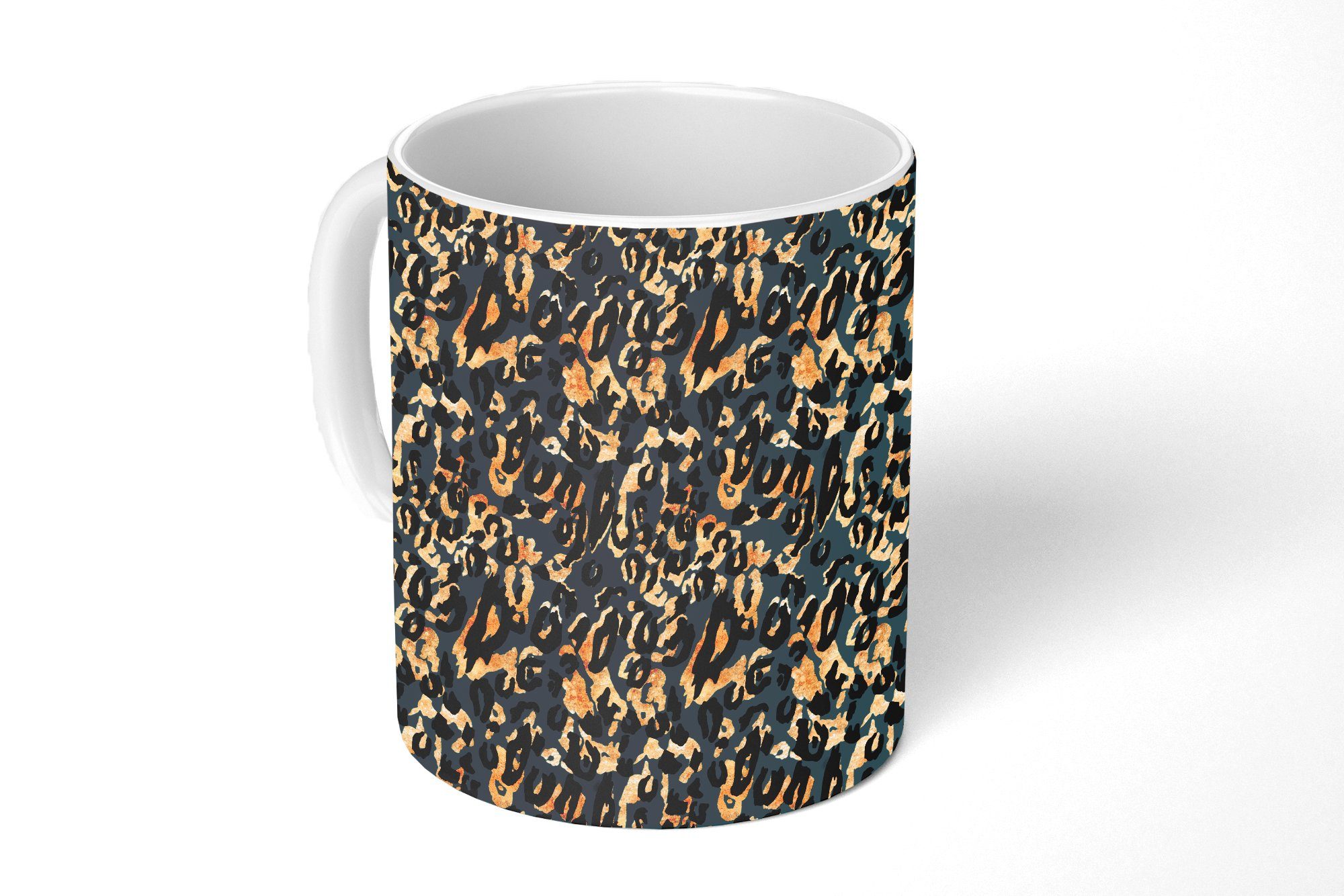 MuchoWow Tasse Panther - Luxus - Muster, Keramik, Kaffeetassen, Teetasse, Becher, Teetasse, Geschenk