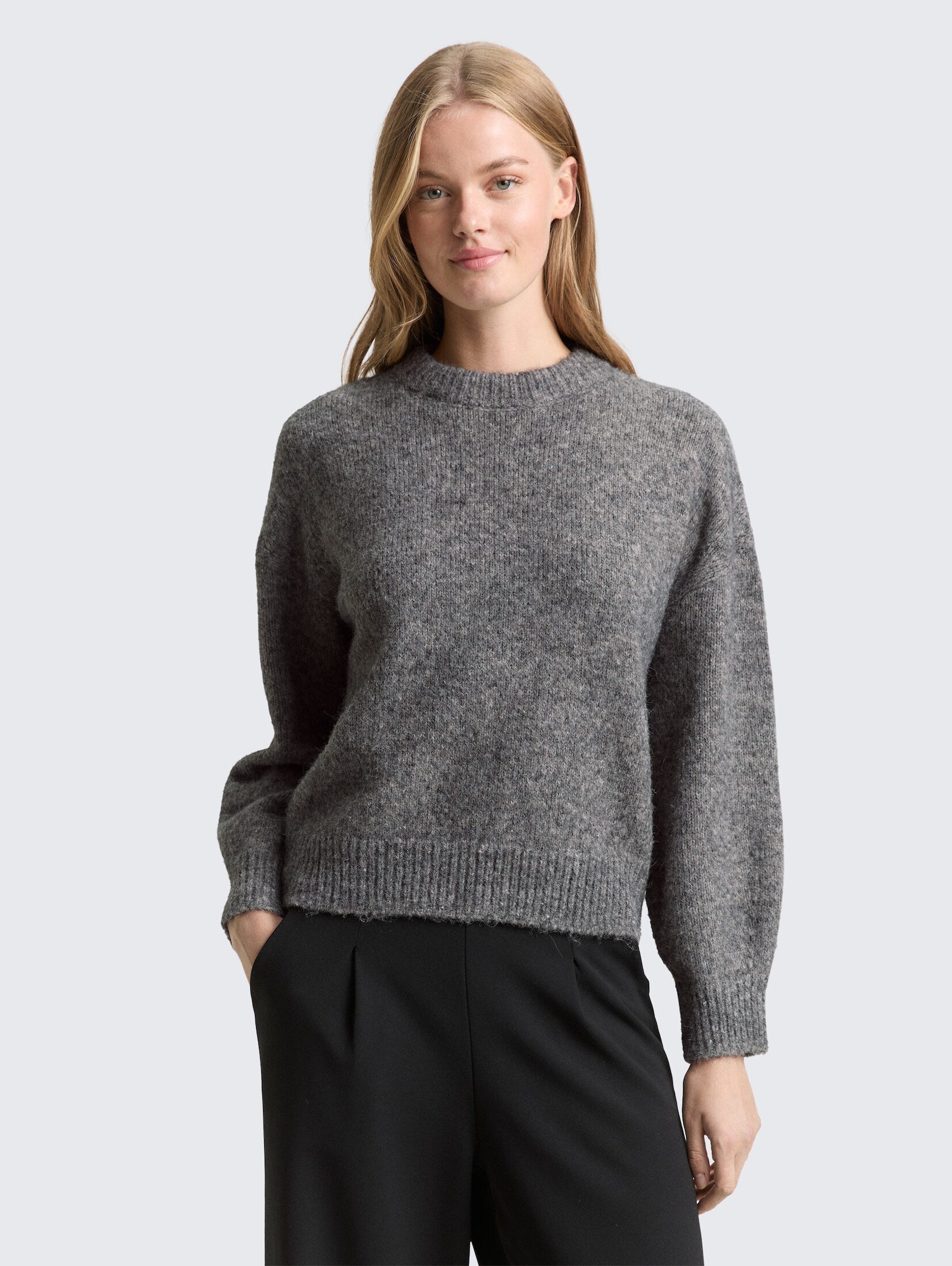 TOM TAILOR Denim Strickpullover Pullover & Strickjacken Oversize Strickpullover