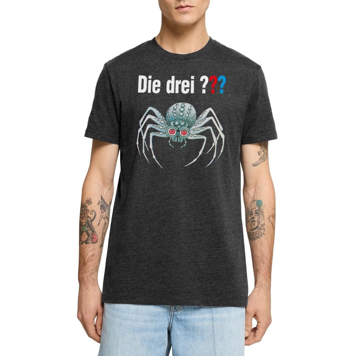 T-Shirt Die Drei Fragezeichen und die silberne Spinne Männer Premium T-Shirt