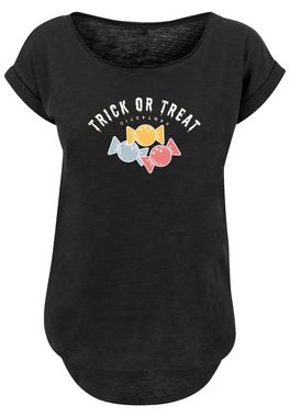 F4NT4STIC T-Shirt Trick Or Treat Halloween Print