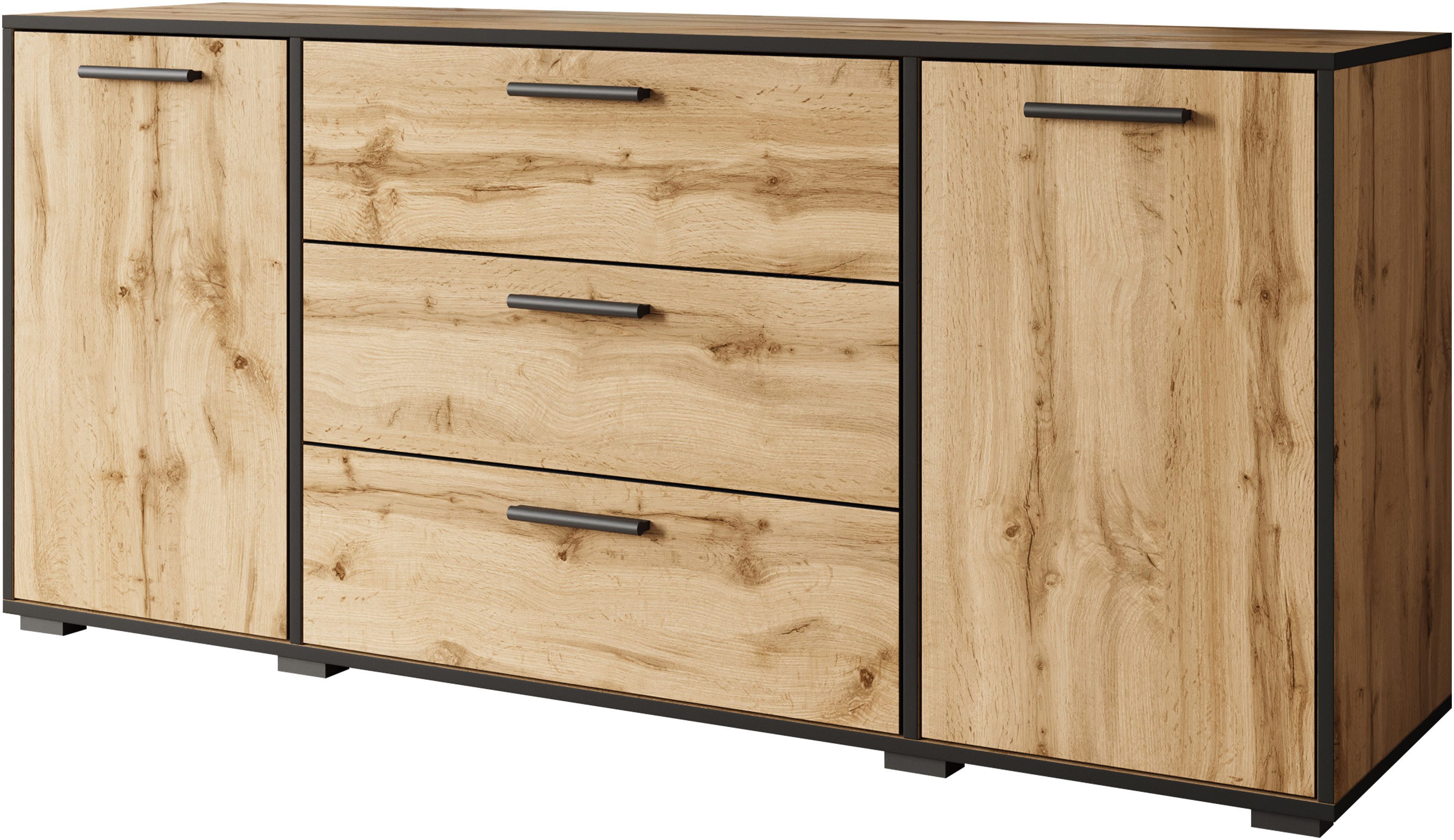 INOSIGN Sideboard BOGOTA, moderne Kommode, Schubladenschrank mit verstellba günstig online kaufen