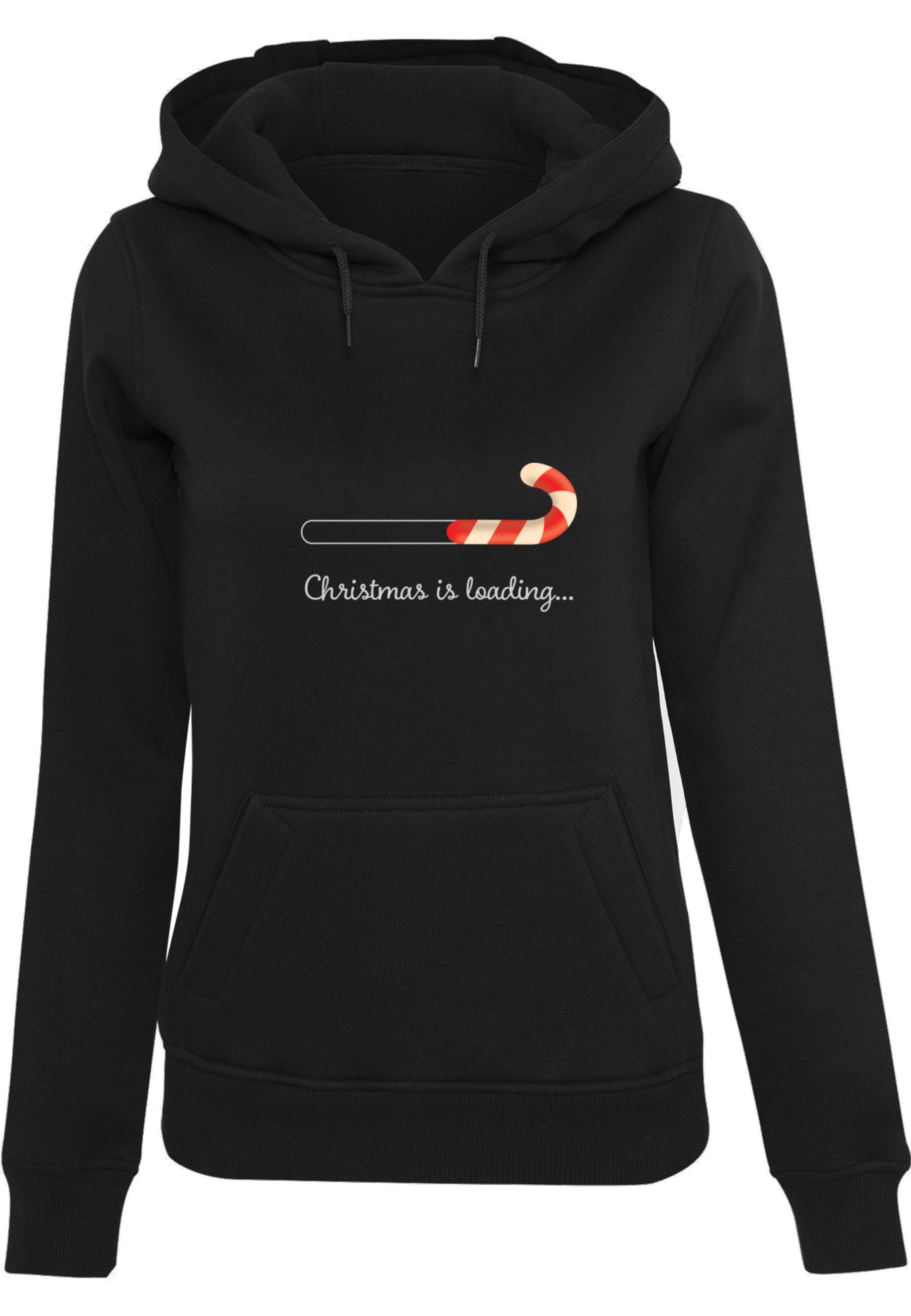 Merchcode Kapuzensweatshirt Merchcode Damen Ladies Christmas Loading Heavy Hoody