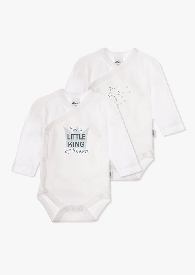 Liliput Body Little King (2-tlg) im 2er Pack mit praktischer  Druckknopfleiste