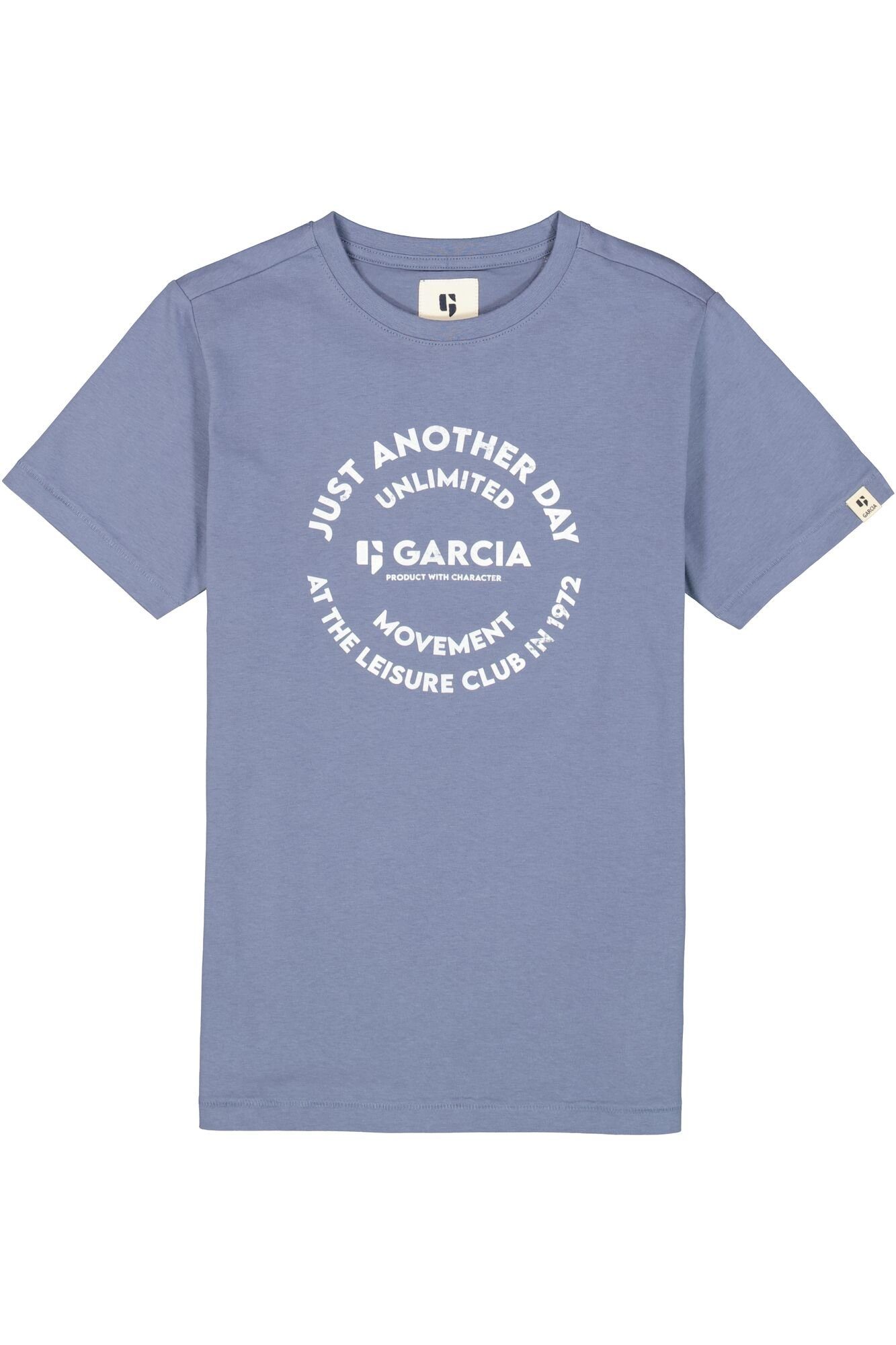 Garcia T-Shirt mit Logo-Print