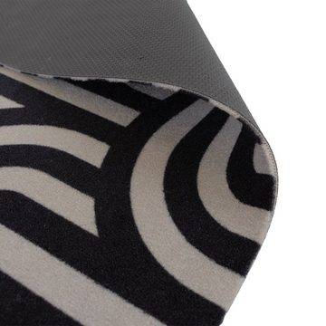 Fußmatte VELVET Arcs - 60x90cm - modernes Design, Primaflor-Ideen in Textil, Rechteckig, Höhe: 5 mm