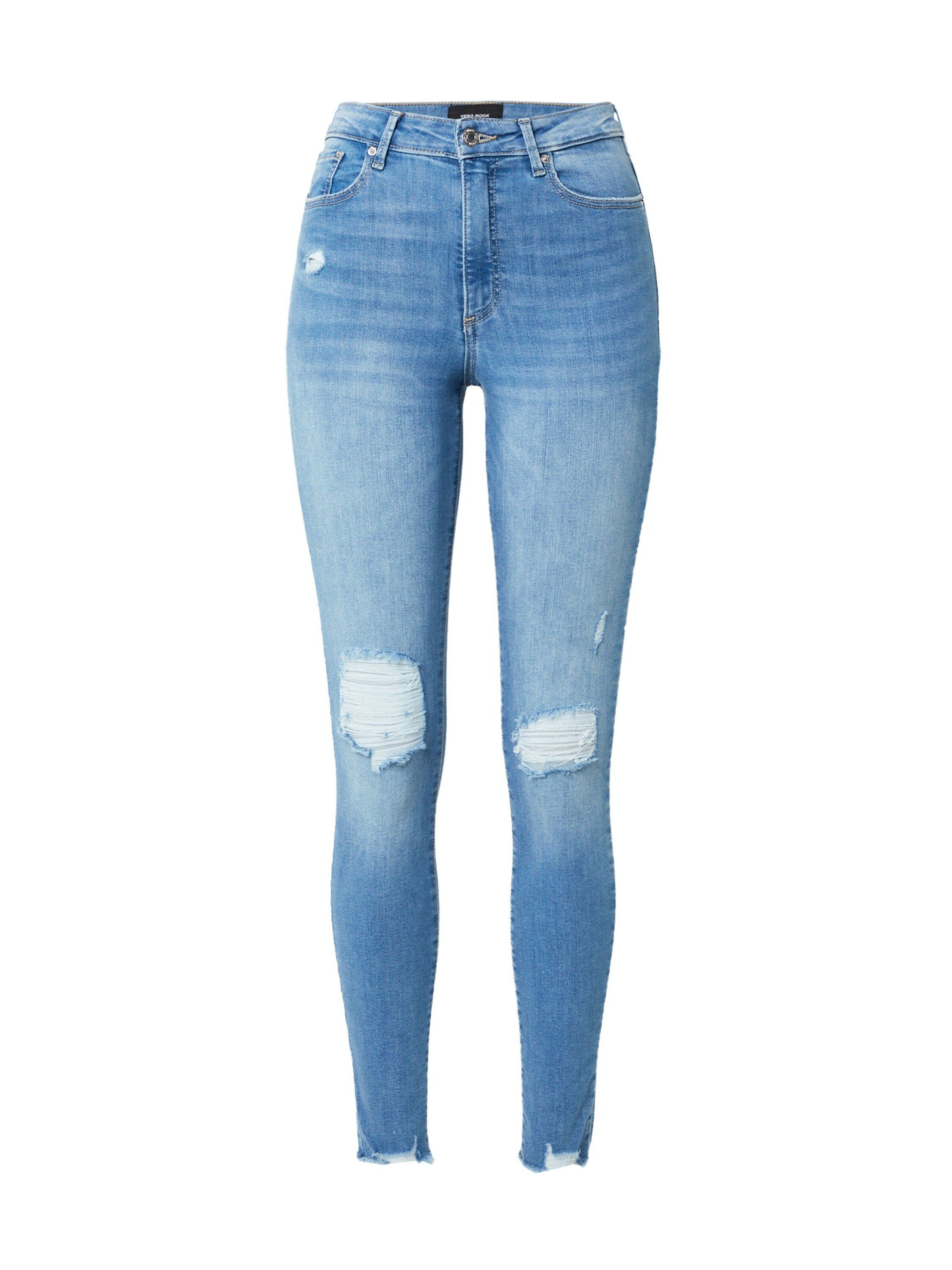 Vero Moda 7/8-Jeans Sophia (1-tlg) Fransen günstig online kaufen