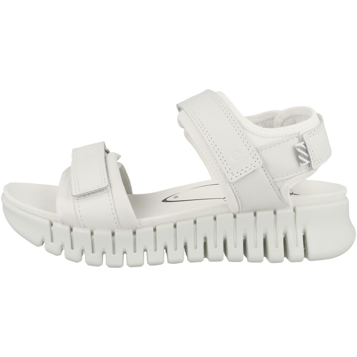 Ecco Gruuv Sol Damen Sandale Sandaletten, Sommerschuhe, Badeschuhe, Riemchen, Schlappen