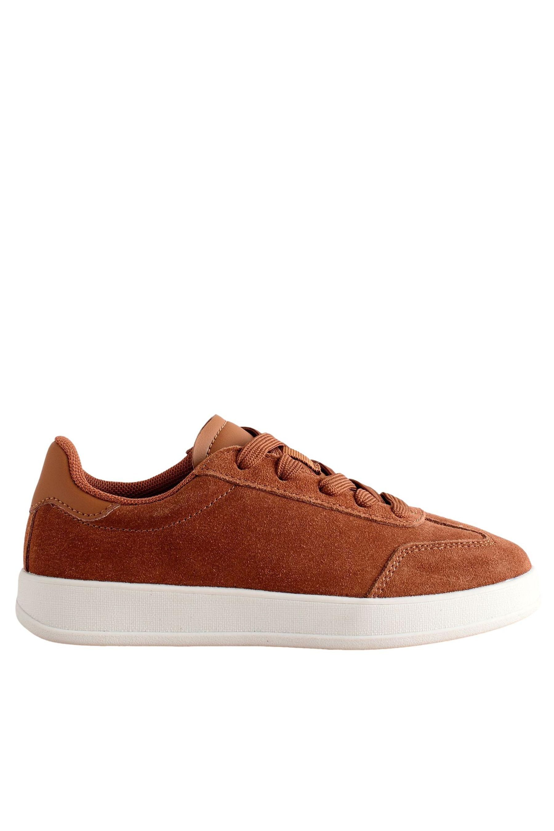Next Elegante Schnürsneaker aus Veloursleder Schnürschuh günstig online kaufen