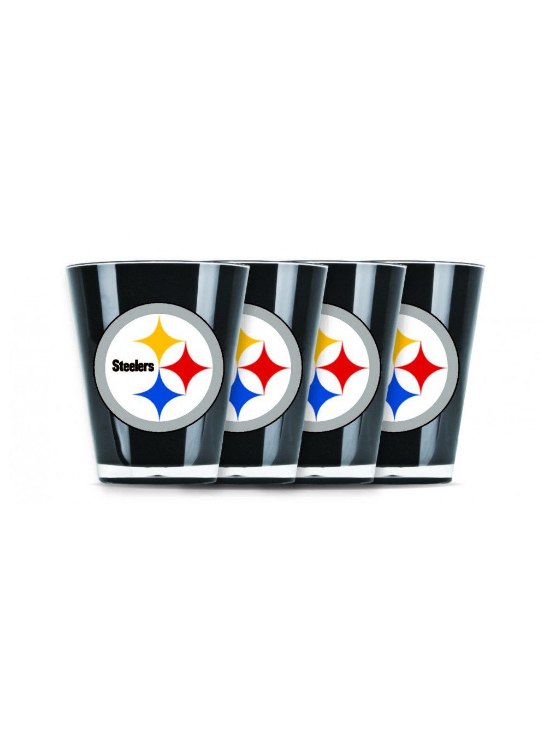 Pittsburgh Steelers Glas Pittsburgh Steelers 4 Shot-Gläser