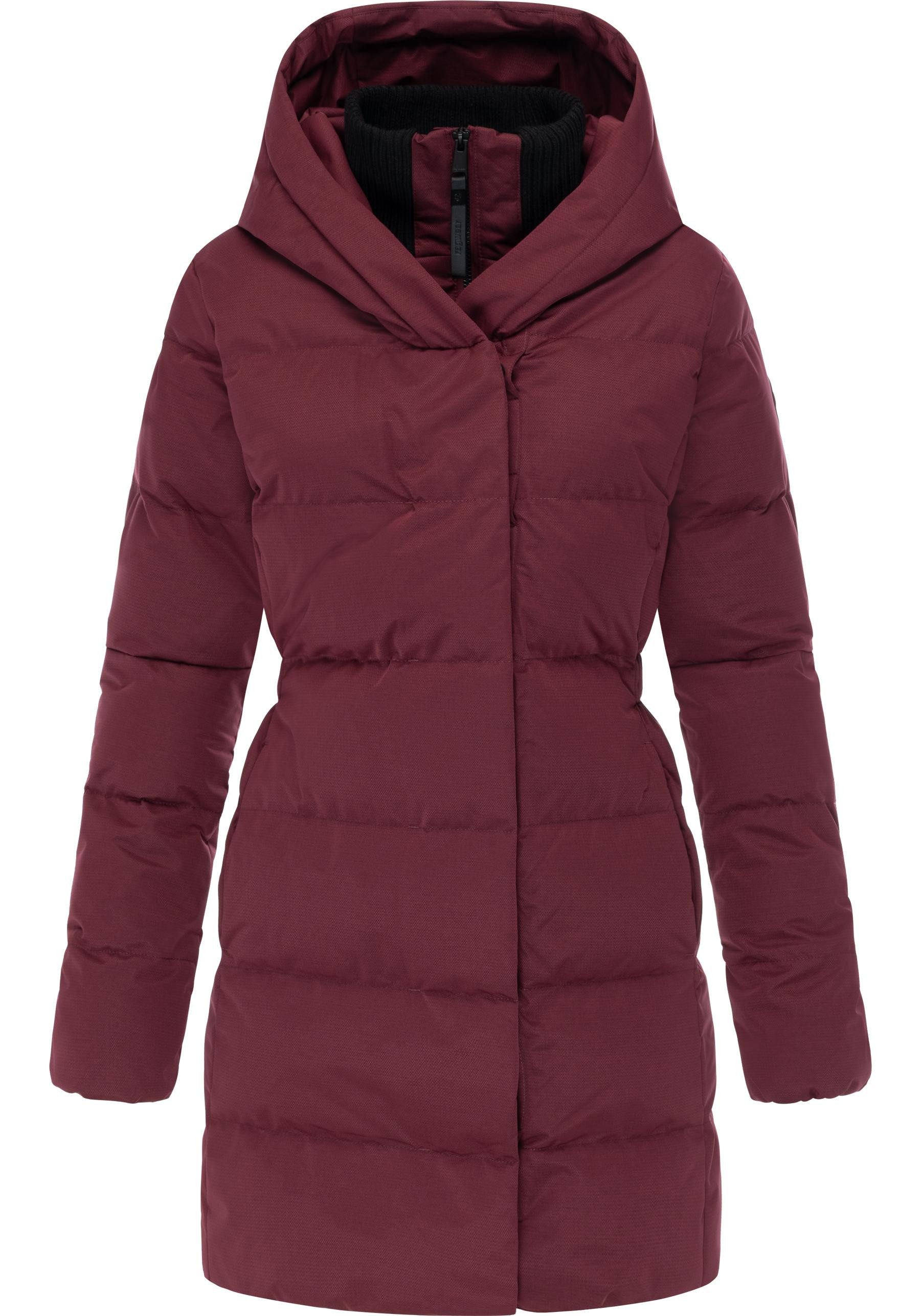 Ragwear Steppmantel Niani YOUMODO Warmer Wintermantel mit hohem Kragen und günstig online kaufen