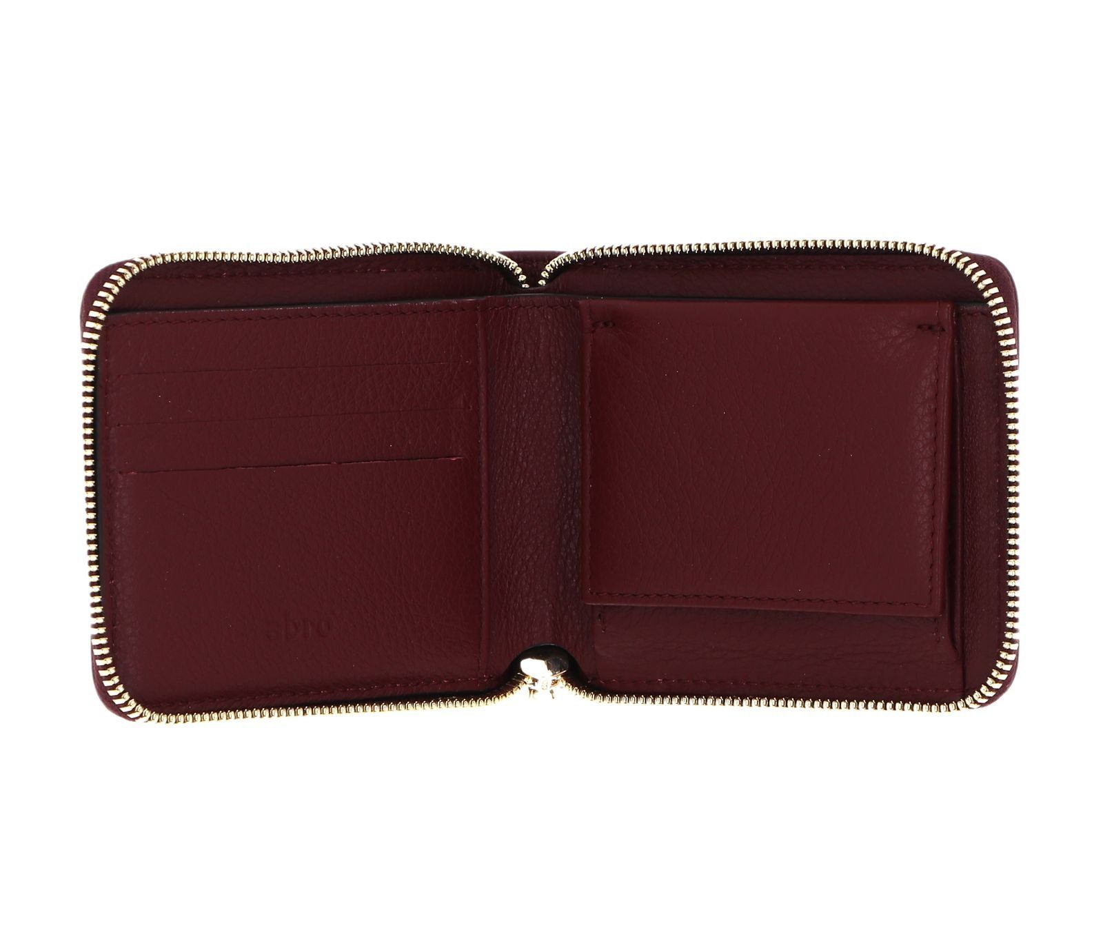 Abro Geldbörse Leather Dalia, aus echtem Leder