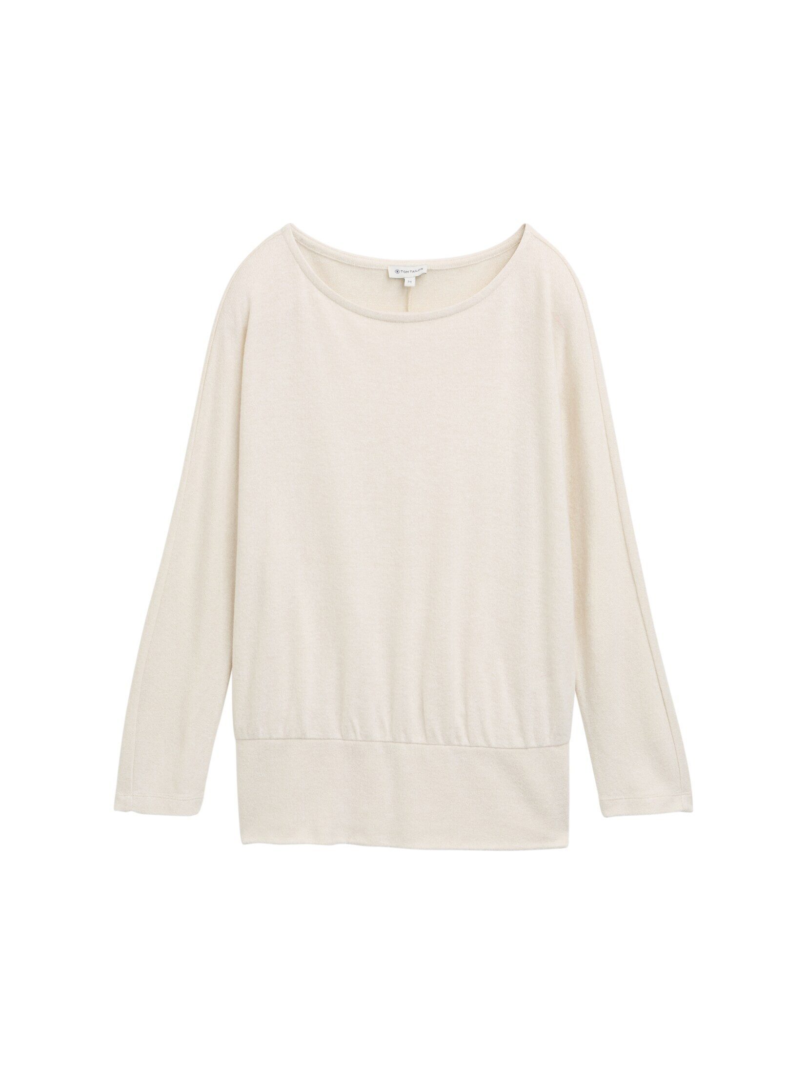 TOM TAILOR 3/4-Arm-Shirt Loose Fit Langarmshirt günstig online kaufen