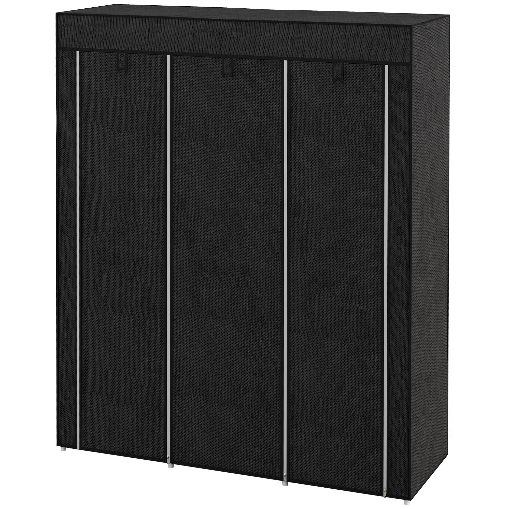 BlingBin Stoffschrank Aufbewahrungsschrank, Kleiderschrank mit Kleiderstang günstig online kaufen