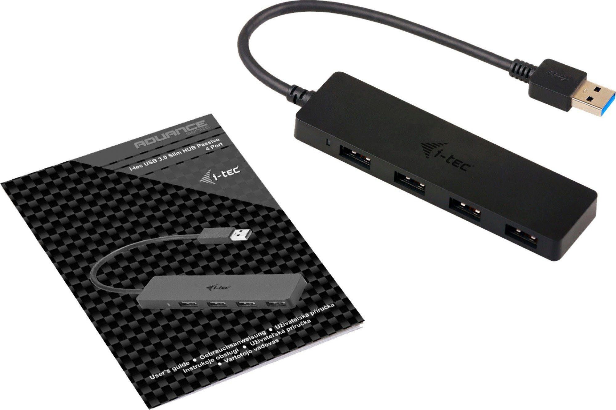 I-TEC USB-Verteiler USB 3.0 Slim Passive HUB 4 Port